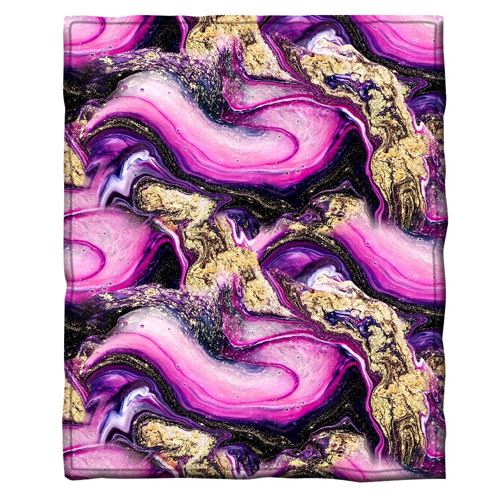 Plush Blanket Galaxy Gold - Gracie Roze