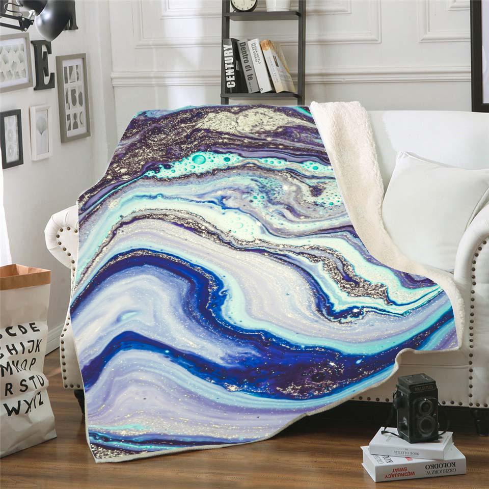 Plush Blanket Ocean Depths - Gracie Roze