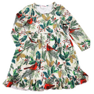 Girls Dress Winter Cardinal - Gracie Roze