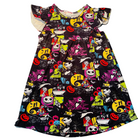 Girls Dress Skeleton - Gracie Roze