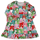 Girls Dress Snowman - Gracie Roze