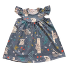 Girls Dress Koala Sloth - Gracie Roze