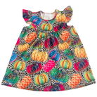 Girls Dress Pumpkin - Gracie Roze