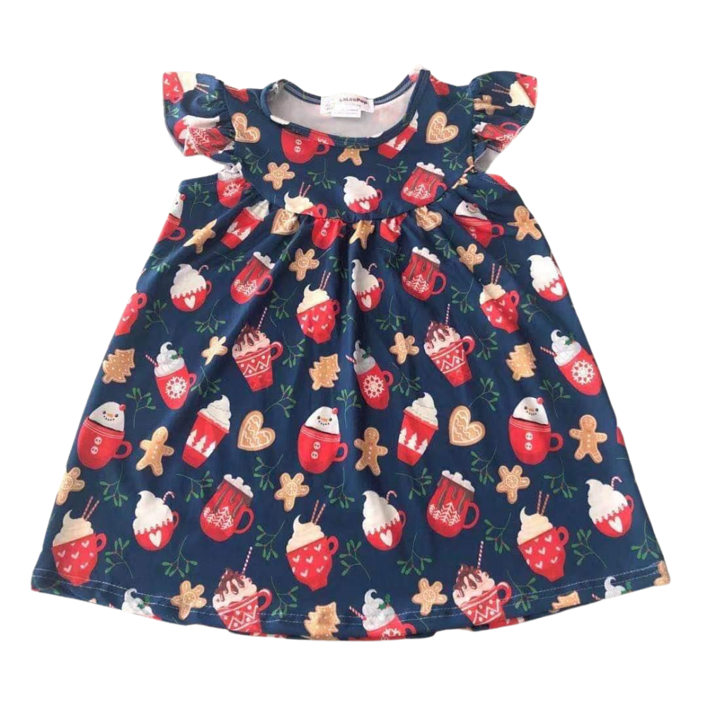 Girls Dress Christmas Snack - Gracie Roze