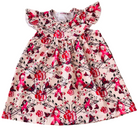 Girls Dress Breast Cancer Pink Ribbon - Gracie Roze